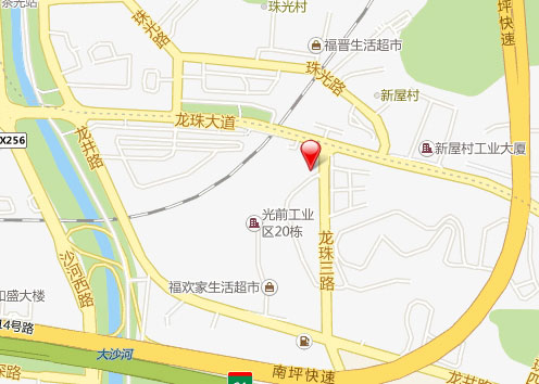 朗銳慧康聯(lián)系地圖